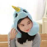 Unicorn U-Shaped Travel Pillow