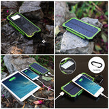 Solar Powered 10,000 mAh Power Bank