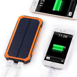 Solar Powered 10,000 mAh Power Bank
