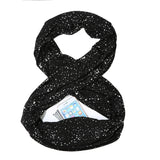 Infinite Galaxy™ Hidden Zipper Pocket Glitter Scarf