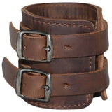 Stealth Handmade Leather Wrist Wallet Cuff