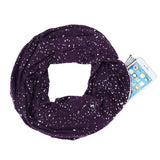 Infinite Galaxy™ Hidden Zipper Pocket Glitter Scarf