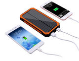 Solar Powered 10,000 mAh Power Bank