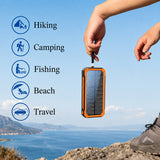 Solar Powered 10,000 mAh Power Bank