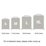 Animal Lover Denim-Look Luggage Cover