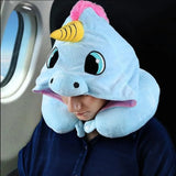 Unicorn U-Shaped Travel Pillow