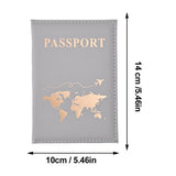 Gilded Vegan Leather Passport Cover And Luggage Tag
