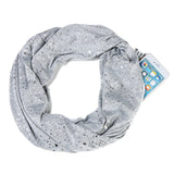 Infinite Galaxy™ Hidden Zipper Pocket Glitter Scarf
