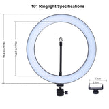 10" InStar™ Premium LED RingLight For Smartphone