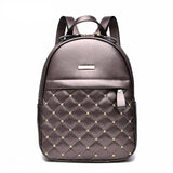 TrvelCHIC™ Elegant Quilted Vegan Leather Women's Backpack