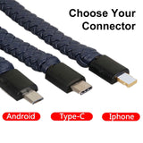 TechTrekker™ Data Charging Cable Bracelet