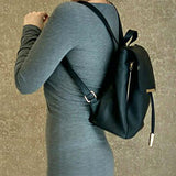 Trendy Jetsetter™ Women's Vegan Leather Backpack